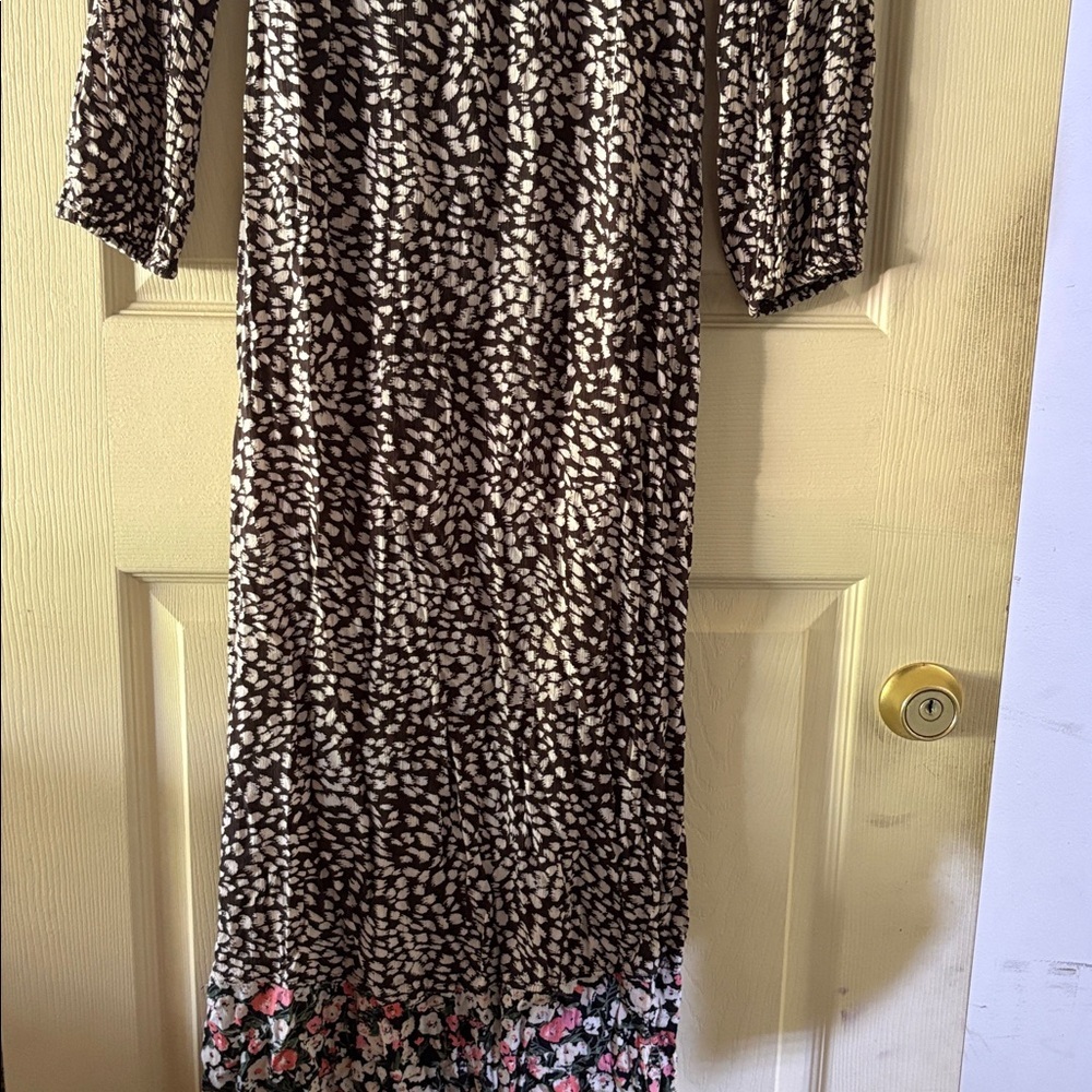 Billabong brown and White Patterned Dress - Picture 6 of 6